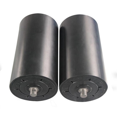 कोयला खनन बेल्ट कन्वेयर के लिए प्रतिरोधी हल्के वजन UHMWPE आइडलर रोलर पहनें