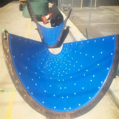 बेलनाकार साइलो UHMWPE शीट सेल्फ लुब्रिकेटिंग साइलो लाइनर कोल बंकर लाइनर