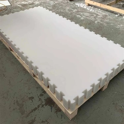 शॉपिंग सेंटर के लिए इंडोर सेल्फ लुब्रिकेटिंग UHMWPE प्लास्टिक सिंथेटिक आइस रिंक