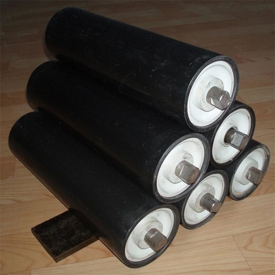 खनन बेल्ट कन्वेयर रोलर के लिए ब्लू UHMWPE बेल्ट कन्वेयर रोलर आइडलर