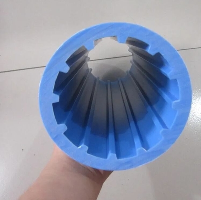 खनन बेल्ट कन्वेयर रोलर के लिए ब्लू UHMWPE बेल्ट कन्वेयर रोलर आइडलर