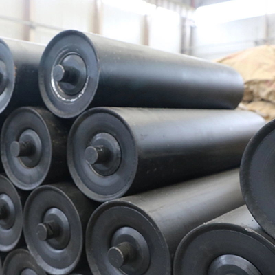कोयला खनन बंदरगाहों बेल्ट कन्वेयर के लिए प्रतिरोधी हल्के वजन UHMWPE आइडलर रोलर पहनें