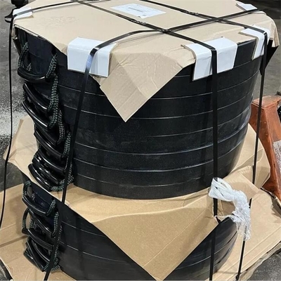इम्पैक्ट रेज़िस्टेंट मोबाइल प्लास्टिक राउंड कॉर्नर क्रेन HDPE आउटरिगर जैक पैड