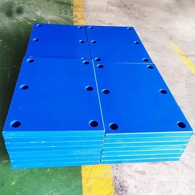 पोर्ट कंस्ट्रक्शन हार्बर साइड प्रोटेक्शन के लिए प्लास्टिक UHMWPE डॉक फेंडर फेस पैड