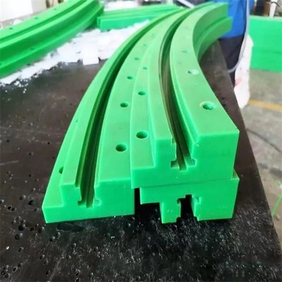 UHMWPE पॉलीथीन वियर स्ट्रिप ग्रीन प्लास्टिक कन्वेयर गाइड रेल उत्पाद