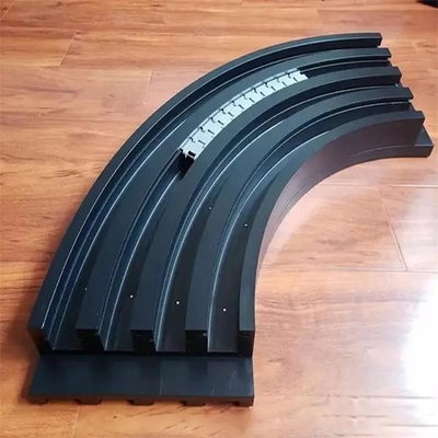 अनुकूलित चुंबकीय मोड़ पॉलीथीन वक्र UHMWPE चेन गाइड ट्रैक रेल