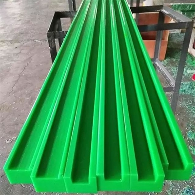 अनुकूलित चुंबकीय मोड़ पॉलीथीन वक्र UHMWPE चेन गाइड ट्रैक रेल