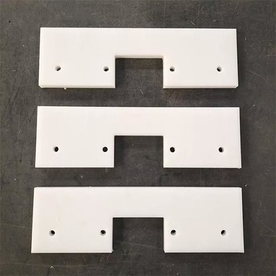 प्लास्टिक मशीनीकृत पुर्जे UHMWPE ड्रैग कन्वेयर फ्लाइट्स पैड स्लिपरी स्क्रेपर