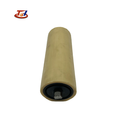 हाई परफॉरमेंस ब्लैक UHMWPE प्लास्टिक कैरिंग कन्वेयर रिटर्न आइडलर रोलर्स