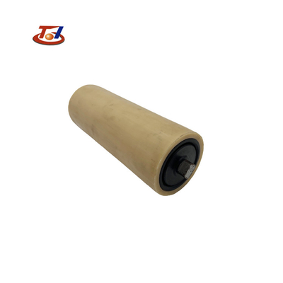 हाई परफॉरमेंस ब्लैक UHMWPE प्लास्टिक कैरिंग कन्वेयर रिटर्न आइडलर रोलर्स