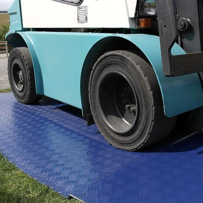 अस्थायी सड़क के लिए Hdpe Uhmwpe 12.7mm प्लास्टिक ग्राउंड प्रोटेक्शन मैट शीट