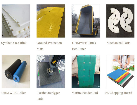 4x8 Uhmwpe प्लास्टिक शीट सिंथेटिक आइस रिंग उपयोग गैर विषैले