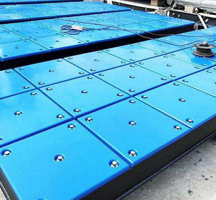 निःशुल्क नमूना डॉक बोट सुरक्षा प्लेट UHMWPE फेंडर पैनल पीई समुद्री पैड